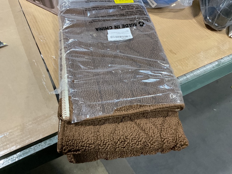 Photo 1 of ** ONLY ONE *  COSY HOMEER 48x20 Inch/30X20 Inch Kitchen Rug Mats Made of 100% Polypropylen Soft Kitchen Mat Specialized in Anti Slippery and Machine Washable,Brown