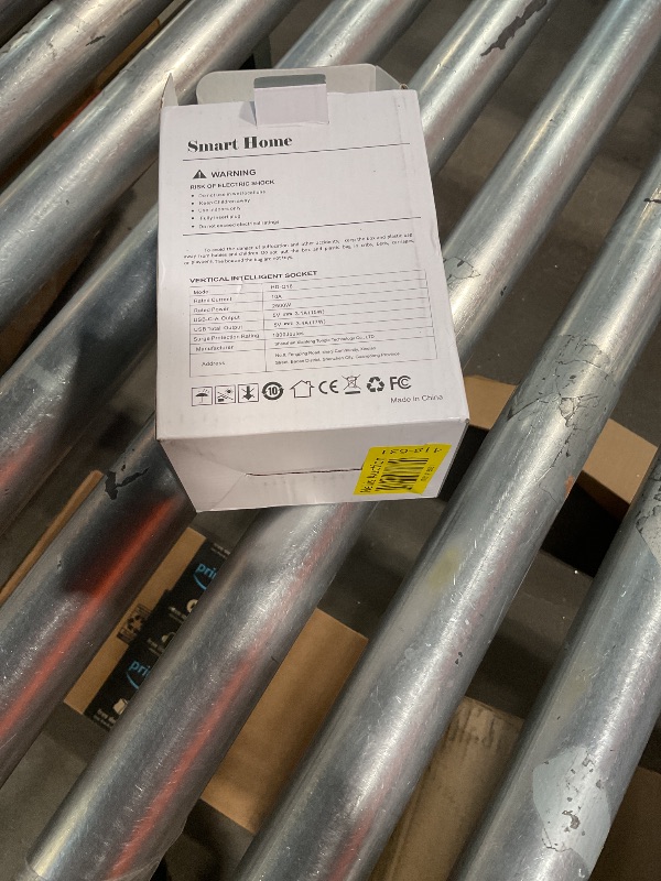 Photo 1 of Tower Power Strips with Surge Protection, 6FT Flat Extension Cord with Multiple Outlets, 12 AC 4 USB Ports, Overload Protection Charging Station for Office Home Dorm Room Travel (White)