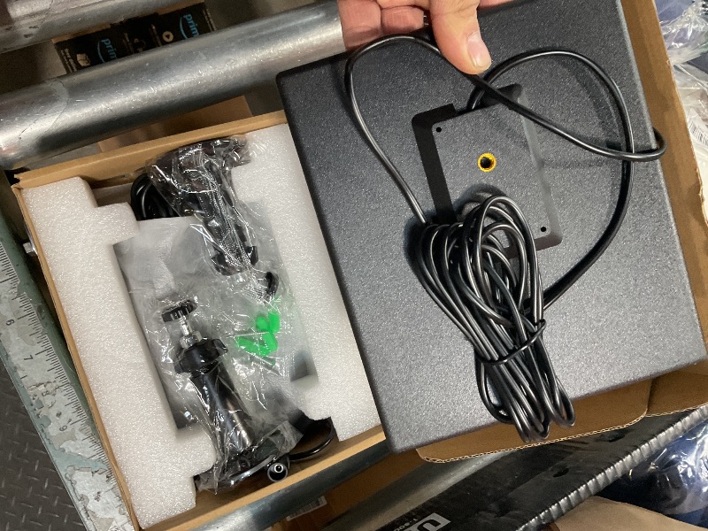 Photo 1 of Ring Camera Solar Panel, 5W Solar Charger Compatible with Rings Spotlight Plus/Pro, Stick Up Outdoor Cam Battery, 10ft Long Cable with Ring Barrel Plug to USB-C Adapter (Black-2Pack)