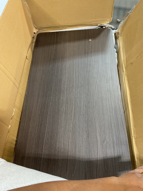 Photo 1 of **MINOR DAMAGE** lumizone Foldable Overbed Table with Wheels Adjustable Height Bedside Desk 27.56"-36.61" Rolling Hospital Bed Table with Casters Medical Tray for Home Use Desk Over The Bed