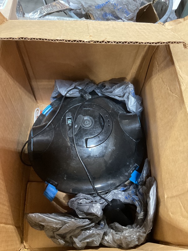 Photo 1 of **DIRTY** OUCAXIA Y10 Cordless Robotic Pool Cleaner Automatic Vacuum - 90 Mins Runtime, Powerful Suction, Self-Parking, Lightweight for Above/Inground Pools Up to 65ft/1100 Sq.Ft