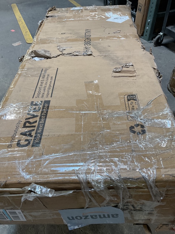 Photo 1 of *** UNKNOWN MISSING HARDWARE***Garvee 71" Armoire Wardrobe Closet, Modern Wooden Bedroom Armoire with 2 Drawers & 2 Doors and Adjustable Shelves?Clothing Storage Cabinet with Aluminum Hanging Rod, Locker