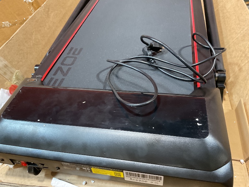 Photo 1 of **MISSING KEY TO START**Walking Pad Treadmill with 12% Incline,Foldable Walking pad with Adjustable Handle Bar,Portable Under Desk Treadmill for Home/Office