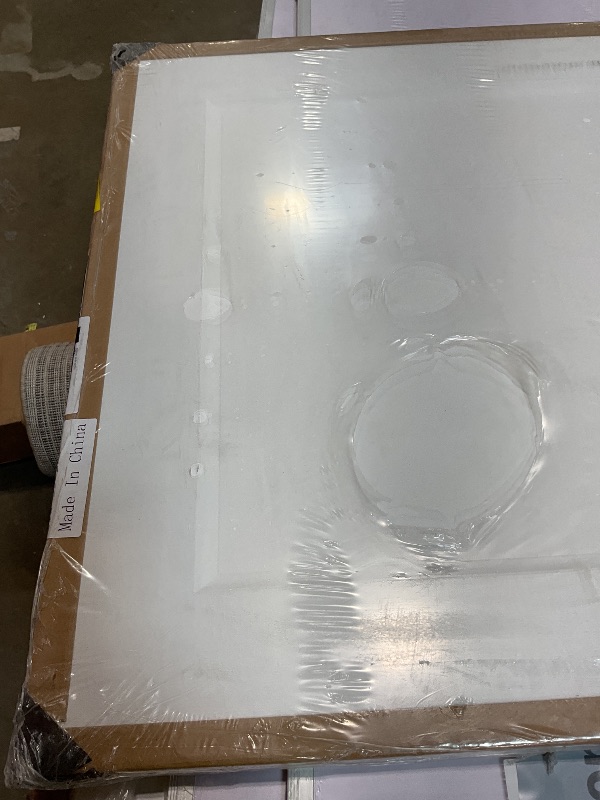 Photo 1 of **DIRT FROM TRANSPORT **30"x80" 2-Panel Shaker Style White Primed Hollow Core Interior Molded Door Slab, NOT Included Hardware, Pre-Assembled Interior Door for Pantry, Laundry, Closet