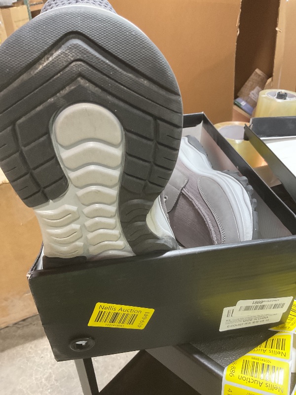 Photo 1 of **DIRT**Coostar Mens Orthopedic Slip On Shoes with Arch Support Hands Free Loafers Casual Comfortable Walking Shoe Dark Grey Size 13 Wide