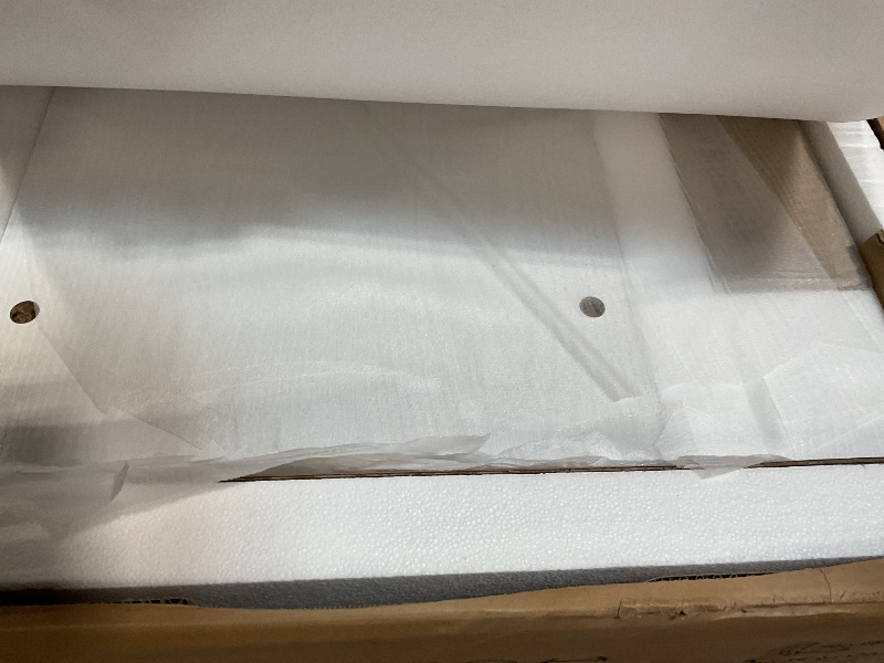 Photo 1 of *** BOX ONE OF TWO ONLY***Bush Home Westbrook 2 Drawer Lateral File Cabinet in White Ash | Versatile Storage for Home Office and Living Room