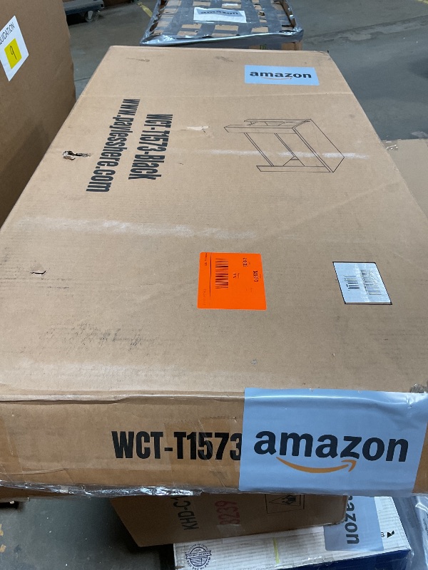 Photo 1 of *** USED, UNKNOWN MISSING HARDWARE***FDW 39.4" Lift Top Coffee Table with Hidden Compartment and Storage Shelf Wooden Lift Tabletop for Home Living Room Reception Room Office (Black)