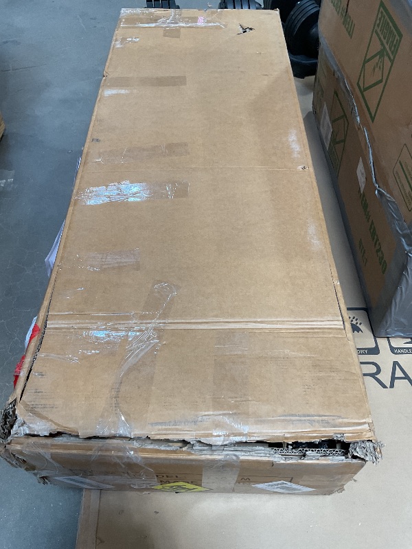 Photo 1 of *** USED, UNKNOWN MISSING HARDWARE, MINOR DAMAGE***Ieejdn Fluted Dresser for Bedroom with 6 Drawers, 47.2" Modern Chest of Drawers with Faux Marble Top, Curved Profile Design,Dresser TV Stand, Wood Drawer Organizer for Living Room, Hallway, Natural