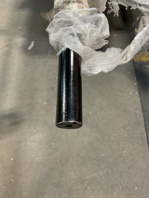 Photo 1 of *** BLACK***Fitvids 1 Inch Standard Barbell Bar, 7 Feet Bar for Home Gym Strength Training, weight lifting, Bench Press, 450 LB Capacity, Black