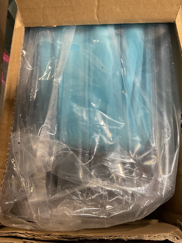 Photo 1 of ***LIGHTS ARE NON- FUNCIONAL*** ABCCANOPY Durable Solar Led Patio Umbrellas with 32LED Lights 11FT (Turquoise)