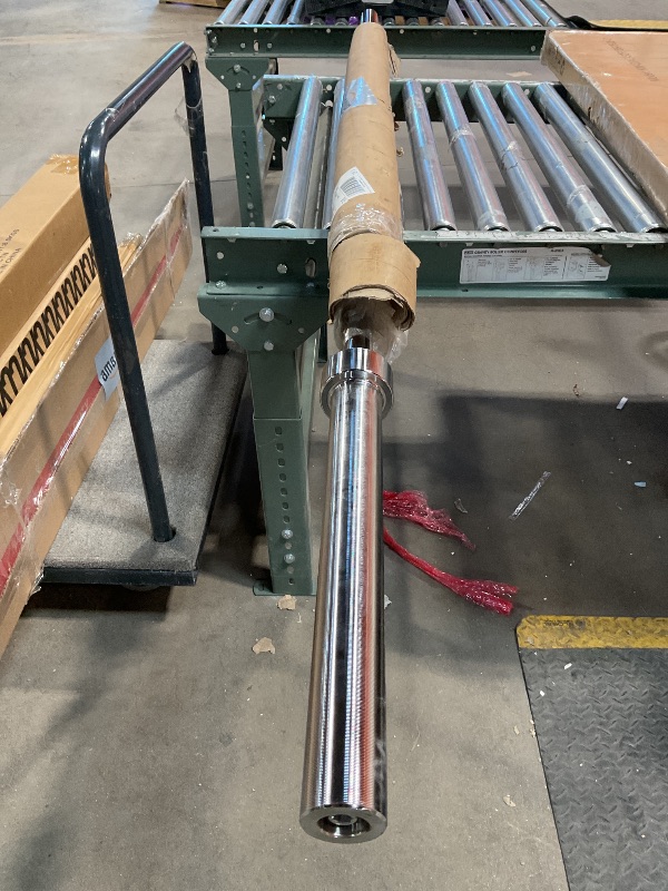 Photo 1 of *** BARBELL ONLY ***Fitvids 2 Inch Olympic Barbell Weight Plates and Bar Set, 5 FT Barbell Bar and 95 LB(2.5-25 LB) Barbell Weight Set for Home Gym Strength Training, Double-grip Design