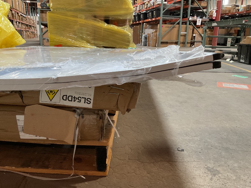 Photo 1 of *** MINOR DAMAGE ***VIZ-PRO Large Magnetic Dry Erase White Board for Wall, 72 X 48 inches, Pack of 2, 6' x 4' Aluminum Framed Whiteboard with Marker Tray for School Office Home