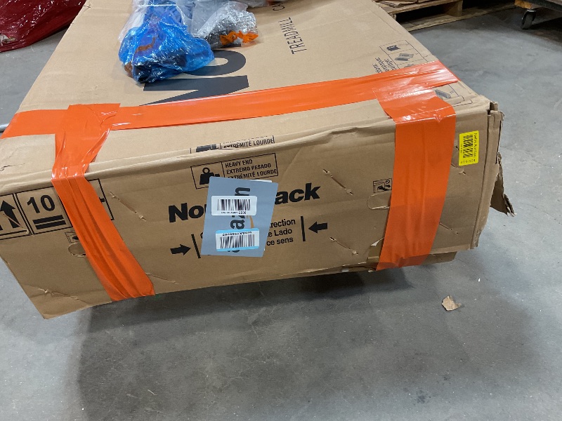 Photo 1 of ***FOR PARTS/ DISPLAY DSMAGED /MISSING ASSEMBLY HARDWARE*** NordicTrack T Series 10 Treadmill with 10" Tilting Touchscreen and Compact Design