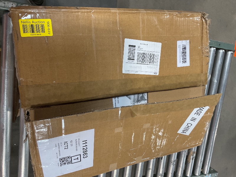 Photo 1 of **NON FUNTIONAL** NEWTRY Commercial Pasta Maker Machine Electric Dough Roller Noodle Making Machine with 2/6mm and 2.5mm Round Blade Thickness Adjustable for Fettuccine Pasta 110V