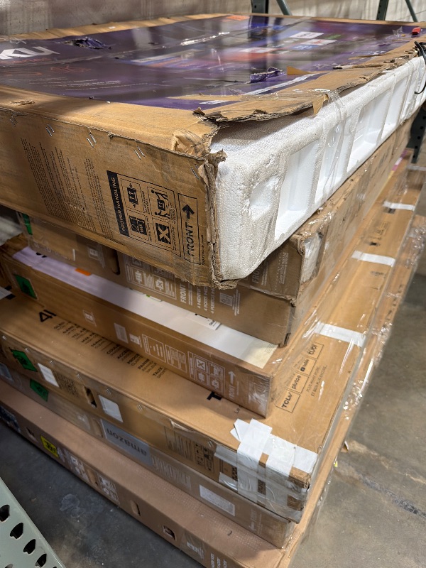 Photo 1 of *FINAL SALE/ NO RETURNSI
PALLET OF NON-FUNCTIONING TVS
QTY 7