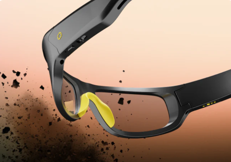 Photo 1 of **DIRTY MISSING/ CHARGER CORD*** Lucyd Armor | Black Polarized