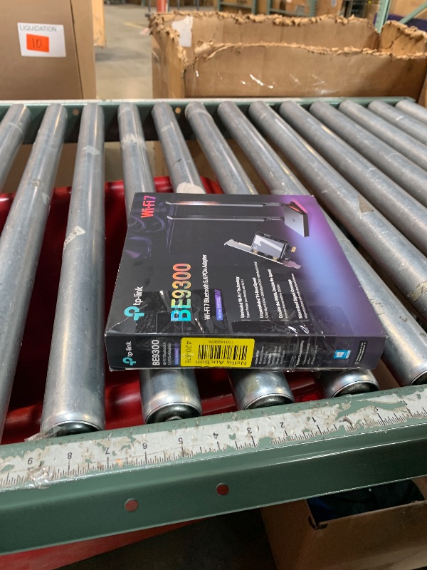 Photo 1 of **FOR PARTS ONLY (DEFECTIVE)** TP-Link WiFi 7 BE9300 PCIe WiFi Card for Desktop PC(Archer TBE550E), Tri-Band Wireless Adapter, Bluetooth 5.4, Multicolor Status LED, Supports AMD/Intel Motherboard, Not Compatible with Windows 10