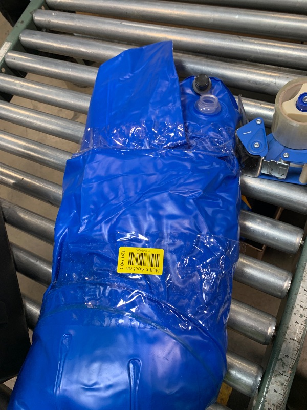 Photo 1 of ***STOCK PHOTO FOR ITEM REFERENCE STYLE DIFFERS*** Snow Tube for Adults 2 Person, Heavy-Duty Inflatable Snow Sled with 600D Fabric Cover, Backrest, Tow Rope & Reinforced Handles, Hyperzoo Winter Toboggan–Ideal for Family & Friends