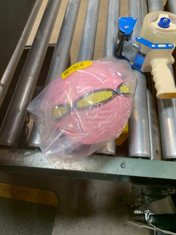 Photo 1 of **PET HAIR** AITIDE Magic Bouncing Ball, Magic Bouncing Ball with 6 Light, Dual Form Freely Switchable, Parent-Child Interaction Suitable for Indoor & Outdoor Use (Light Pink)