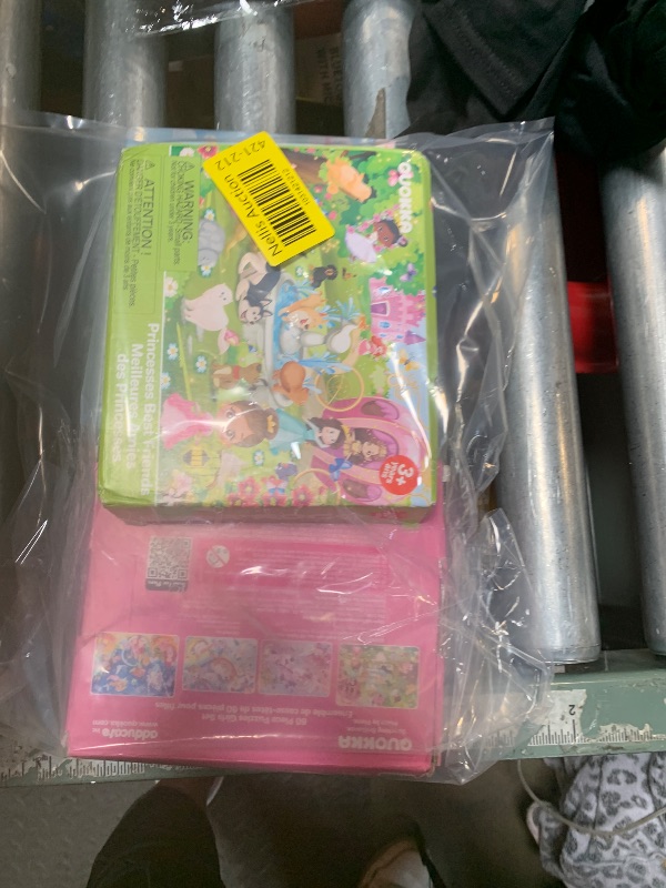 Photo 1 of ***MISSING 1 BOX ( 3 OF 4 BOXES ACCOUNTED FOR) *** QUOKKA Puzzles for Kids Ages 4-6 - Set of 4x60 Jigsaw Puzzles for Toddlers 3-5 - Unicorn Princess Animals Toys for Children 6-8 yo - Gift Educational Game for Boys & Girls