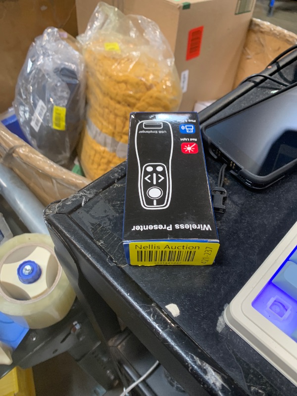 Photo 1 of **MISSING USB *** Presentation Clicker Wireless Presenter Remote for PowerPoint, Powerpoint Clicker with Volume Control PowerPoint Slide Advancer for Mac, Computer, Laptop-E600