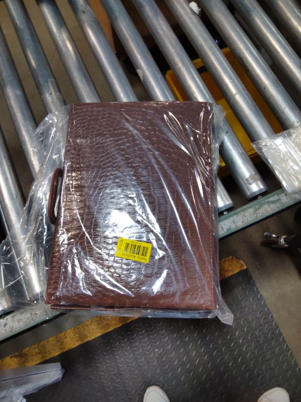 Photo 1 of ***MISSING ASSEMBLY PIECE *** GUSTARIA Chinese Mahjong Set, Mahjong Game Set with 146 Numbered Large Tiles (1.5", Blue), Mahjong Tiles Set with Brown Carrying Case