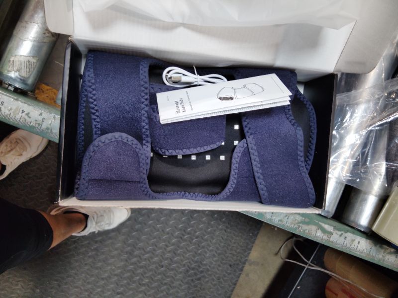 Photo 1 of *****FACTORY SEALED****Miula Red Light Therapy & Vibration Massage Knee Brace: Wireless Rechargeable, with 660nm&850nm Light & Heating Function – Relief for Knee, Joint, Elbow & Shoulder Pain, Promotes Faster Recovery