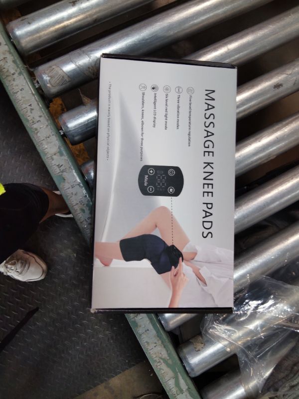 Photo 1 of *****FACTORY SEALED****Miula Red Light Therapy & Vibration Massage Knee Brace: Wireless Rechargeable, with 660nm&850nm Light & Heating Function – Relief for Knee, Joint, Elbow & Shoulder Pain, Promotes Faster Recovery