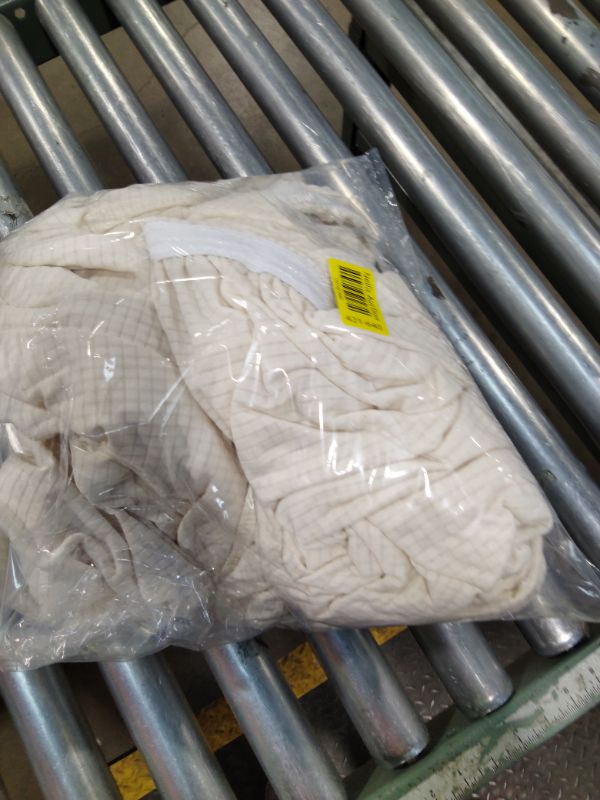 Photo 1 of ***RECOMENDED FOR 2 SEATER*** Turquoize Stretch Chesterfield Sofa Covers for Living Room Soft Sofa Couch Covers for 3 Cushion Couch Non-Slip Sofa Slipcover for Dogs Pet Furniture Protector Feature Jacquard Fabric (Sofa, Ivory)