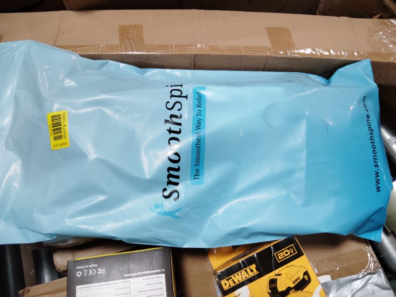 Photo 1 of ***HEAT FUNCTION /NON-FUCTIONAL*** SmoothSpine Triple Fusion Back Massager - The Official Smooth Spine Massager with Heat - Design to Support Lower Back Comfort, Relaxation Device for Home Use (Triple Fusion Back Massager)