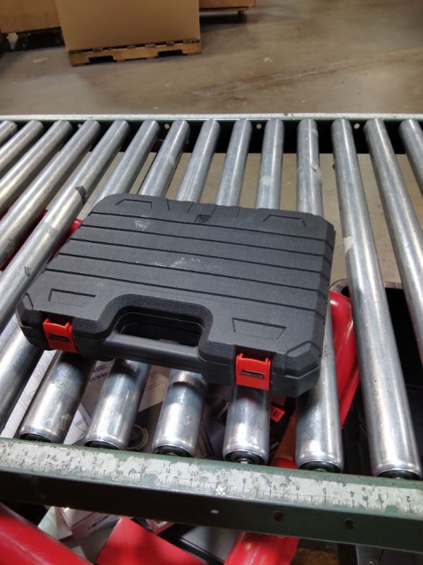 Photo 1 of ***FOR PARTS ONLY /NON -FUNCTIONAL*** GYZJ Cordless Electric Ratchet Wrench, 3/8" 18V Electric Ratchet Wrenches Set, 45 ft-Lbs 400RPM Cordless Ratchet Wrench with 2 Pack 2000mAh Lithium-Ion Battery, 7 Sockets Wrench and Charger