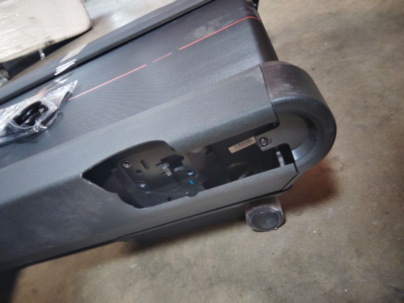 Photo 1 of *** BOX ONE OF TWO ONLY***Peloton Cross Training Tread, Treadmill for Running, Walking, and Hiking with Manual or Auto-Incline Options and Immersive 24” HD Touchscreen, Exercise Equipment for Home Cardio and Strength Workouts