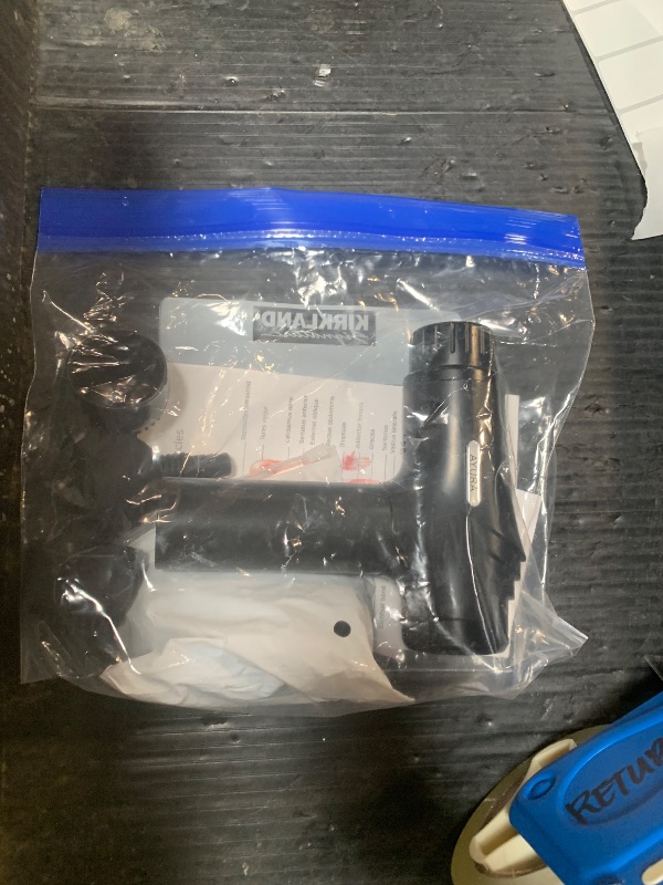 Photo 1 of ***MISSING ASSEMBLY PIECES & charger *** AYURA Massage Gun Deep Tissue, Muscle Massager Gun for Pain Relief, Percussion Massage Gun with 30 Speeds & 6 Heads, Portable Handheld Back Massage Gun for Athlets Men Women
