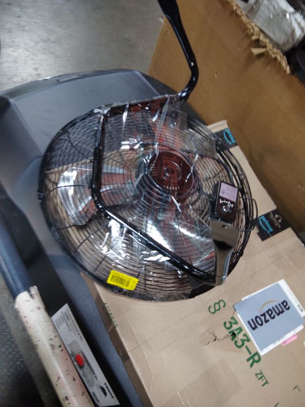 Photo 1 of ***PARTS ONLY**NON FUNCTIONAL*** Simple Deluxe 20 Inch 3-Speed High Velocity Heavy Duty Metal Industrial Floor Fans Quiet for Home, Commercial, Residential, and Greenhouse Use