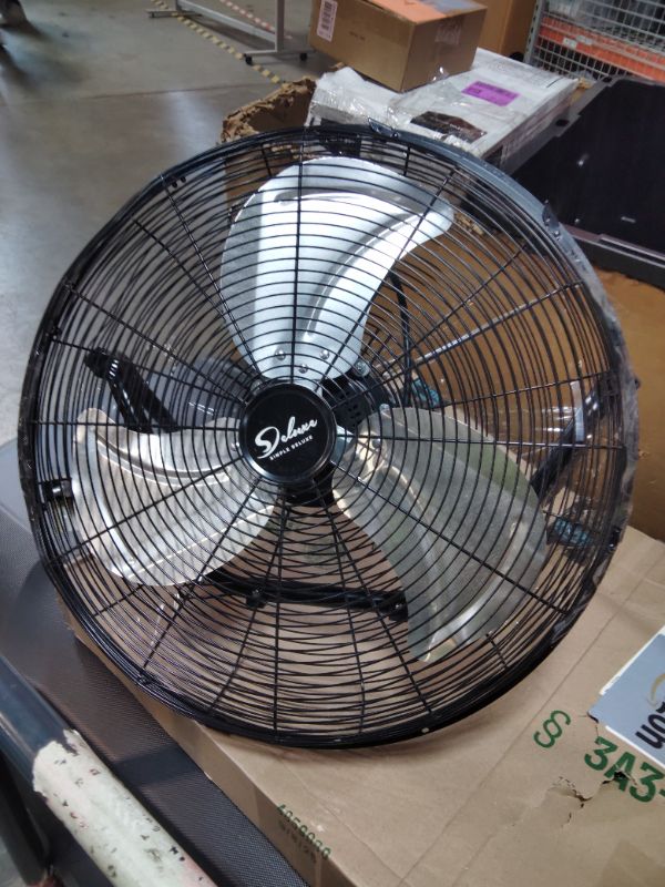 Photo 1 of ***PARTS ONLY**NON FUNCTIONAL*** Simple Deluxe 20 Inch 3-Speed High Velocity Heavy Duty Metal Industrial Floor Fans Quiet for Home, Commercial, Residential, and Greenhouse Use
