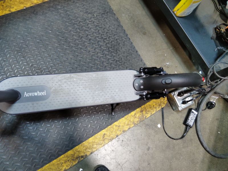 Photo 1 of ***FOR PARTS/ NON-FUNCTIONAL/ MISSING CHARGING CABLE **** Aovowheel Electric Scooter for Adults, 10'' 500W Motor, Max 23 Miles Range, 19 Mph Top Speed with Dual Suspension, Portable Folding E-Scooter for Commuting, Electric Scooter