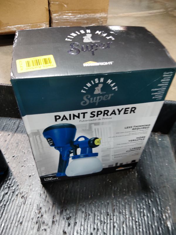 Photo 1 of **NON FUNCTIONAL** HomeRight Super Finish Max HVLP Paint Sprayer - 450 Watts, Model# C800971.M