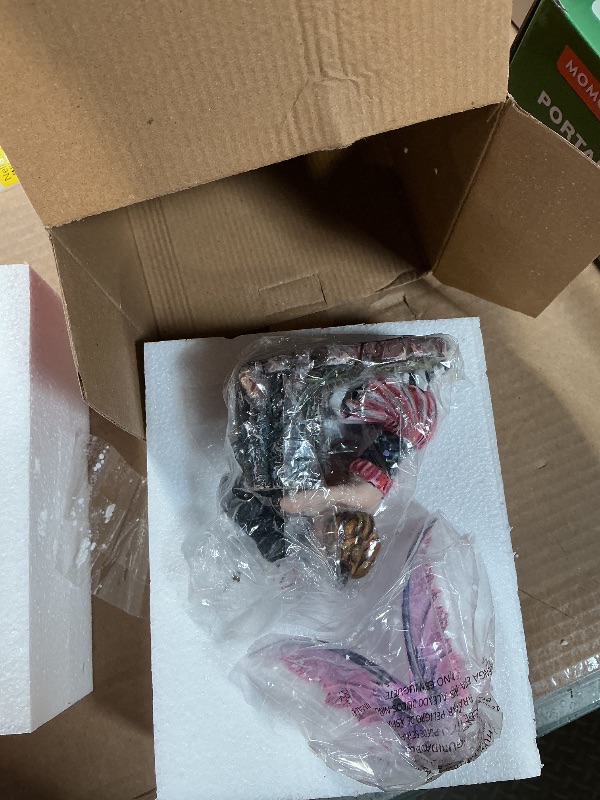Photo 1 of **MISSING ONE**ICE ARMOR 2-PC Gift Set 6" H Pink Fairy with Black Cat Figurine Statue Ornament Home Room Office Decor Ideas for Housewarming, Holidays and Birthdays