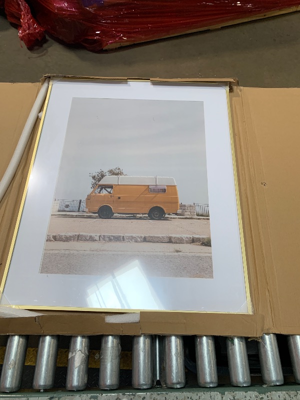 Photo 1 of ***PHOTO FOR ITEM REFERNCE SEE PHOTO(S) *** Going On A Road Trip Wall Art (GOLD FRAME)