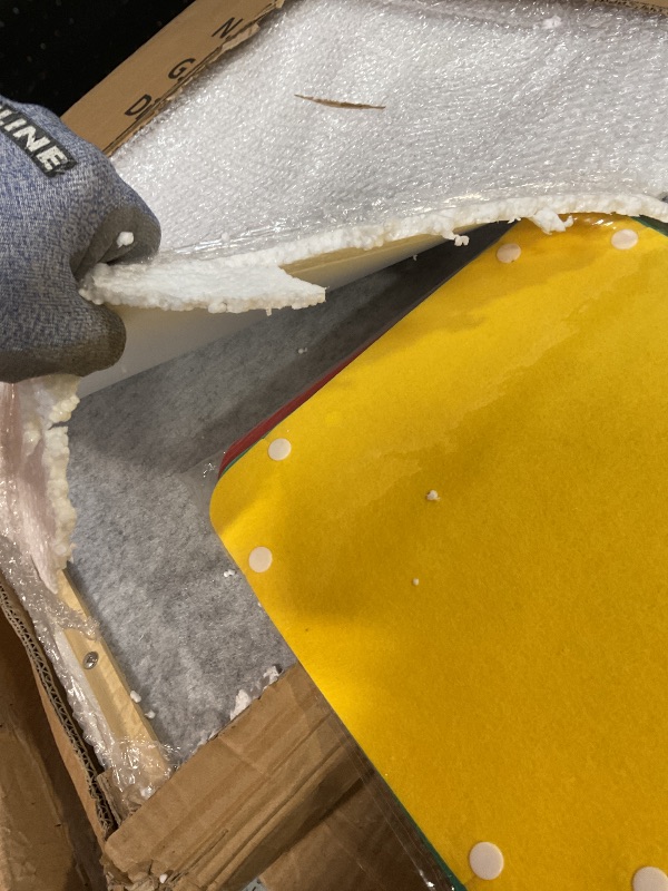 Photo 1 of 2 in 1 Rotating Tilting Puzzle Board with Drawers, 1500 Piece Jigsaw Puzzle Board with Protective Cover 4 Wheels 4 Sorting Trays, Puzzle Table for Puzzle Lovers, 35 X 27 Inch