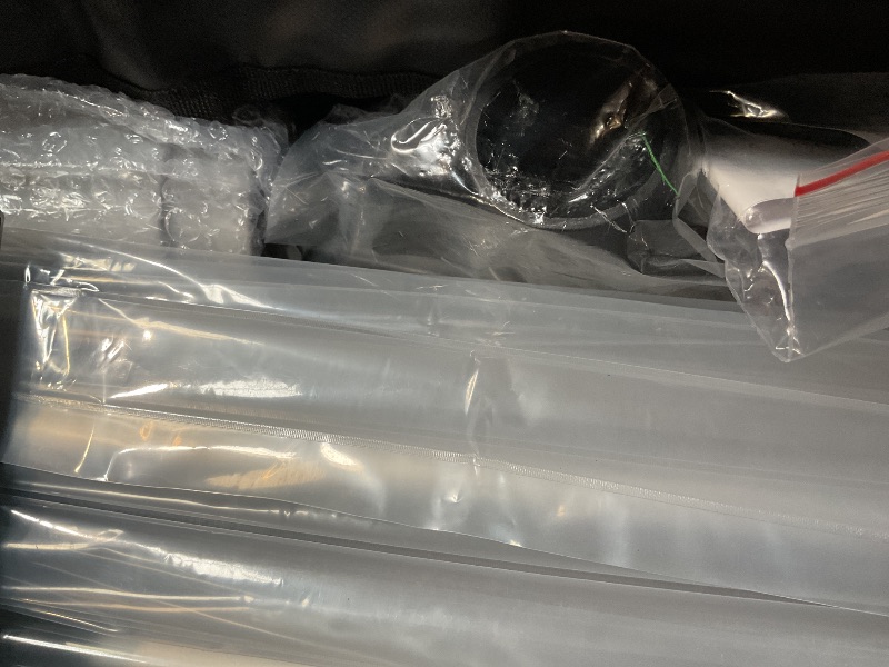 Photo 1 of 10x10ft Double Crossbar Pipe and Drape Stand Kit, Heavy Duty Backdrop Stand Adjustable, Sturdy Metal Back Drop Decoration Frame with Flat Base for Parties, Flower Wall,Wedding,Trade Shows,Photography