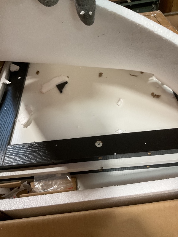 Photo 1 of ***FOR PARTS ONLY NON-FUNCTIONAL*** Dwanton Cat ter Box Furniture Hidden, Cat Litter Box Enclosure, Reversible Entrance Can Be on Left or Right Side, Indoor Cabinet, Wooden Washroom, End Table, Nightstand, White, 23.6" L