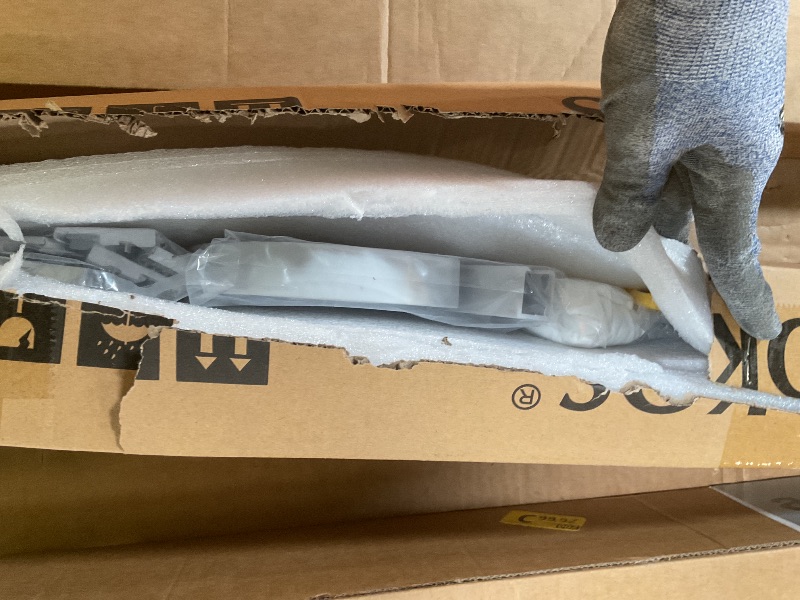 Photo 1 of ****WHITE***Room divider Ceiling Track set for Curtains with hooks, Corner Connectors(Set of 2) and top brackets Curtain Rail System (12-18 ft Track Set) Black