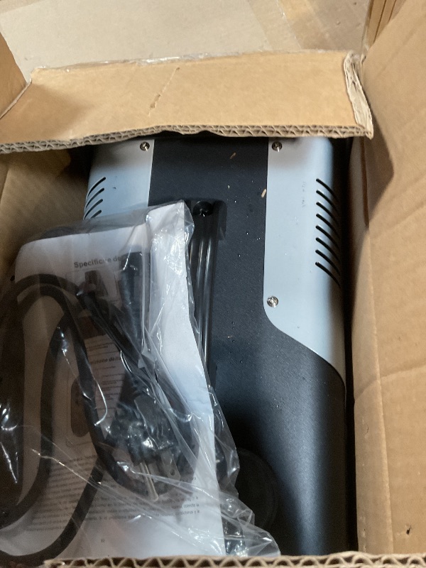 Photo 1 of 1200W RGB Fog Machine, 6 Colorful LED Lights for Smoke Machine Indoor/Outdoor Use, Perfect for Parties, Weddings, and Stage Effects