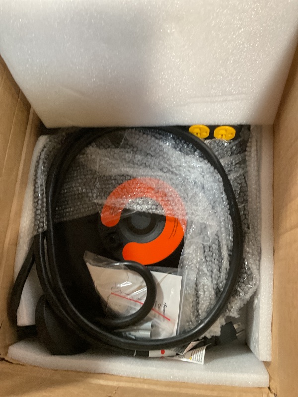 Photo 1 of **ISSUES WITH RETRACTOR*** DEWENWILS Retractable Extension Cord Reel, 40FT 10AWG/3C SJTW Heavy Duty Power Cord, 4 Grounded Outlets, 20 Amp Circuit Breaker, 2500W, 180° Swivel Bracket for Ceiling/Wall Mount, ETL Listed