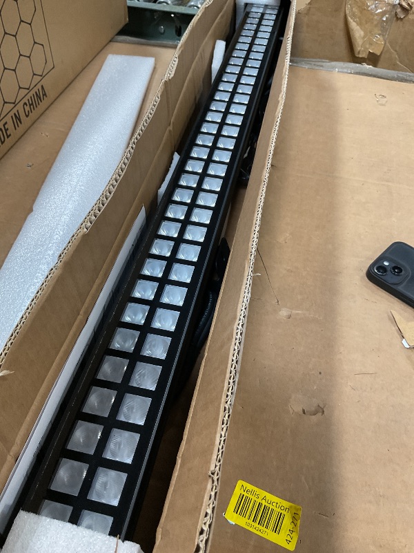 Photo 1 of 10x60' New Upgraded Wall Washer LED Lights, 72W 5000K Daylight Wall Wash Lighting, Linkable 120V LED Light Bar, IP65 Waterproof, 3.2ft/40 Outdoor/Indoor Stage Lighting Bar