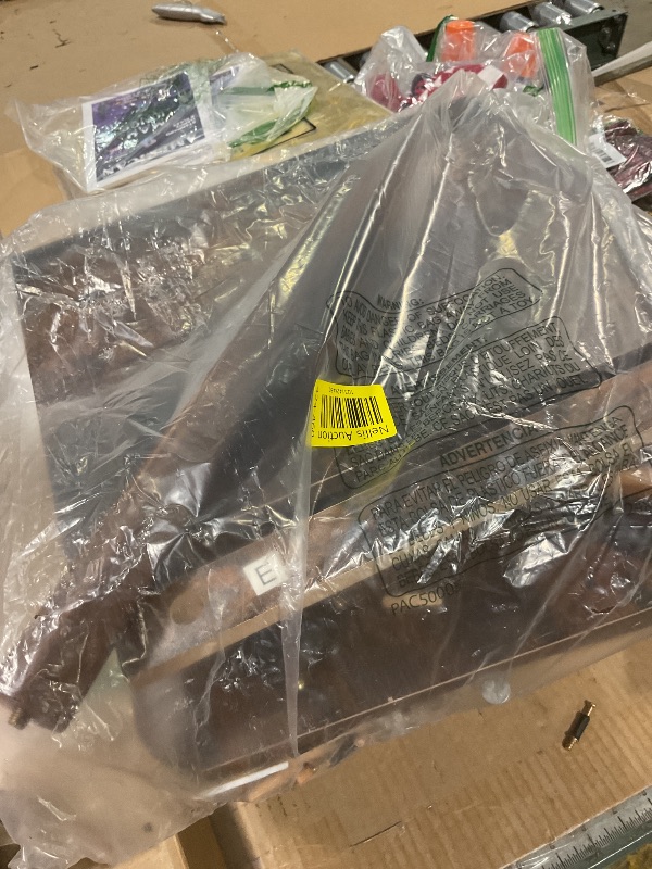 Photo 1 of *** NO ASSEMBLY PIECES ***MaxSmeo Nightstand, Mid Century Modern Side Table Bedroom with Storage, Small End Bedside Table with Solid Wood Legs for Living Room, Office Small Spaces (Rustic Brown)