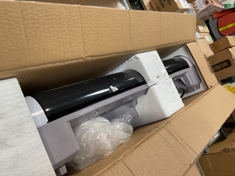 Photo 1 of 1500W Space Heaters for Indoor Use with Remote Control, PTC Ceramic Fast Heating Wall Heater, Digital Display, Energy Efficient, Adjustable Temperature Room Heater for Home, Office, Bedroom