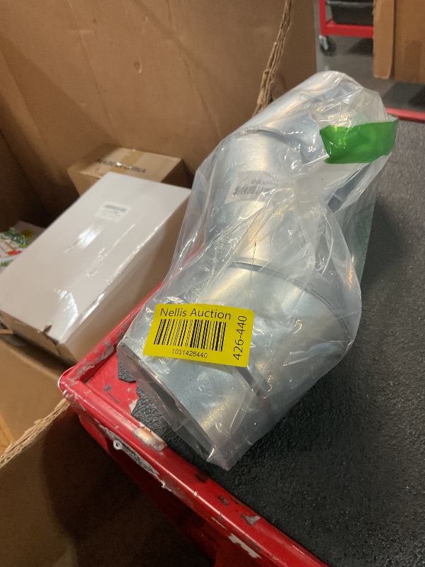 Photo 1 of Repa Market 4" Inch Round Metal Duct Offset - Dryer Vent Pipe Elbow Tube - Duct Connector for HVAC - Ductwork Offsets Around Obstacles - Duct Hose Connector - Ducting Offset Adapter