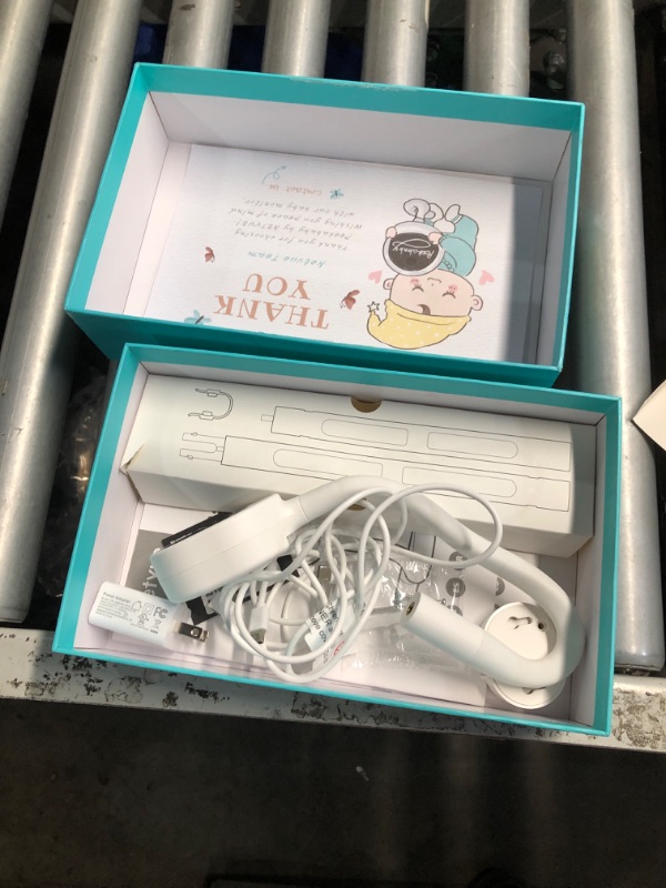 Photo 1 of (parts only) NETVUE Peekababy Baby Camera Monitor, Wireless Baby Monitor with Camera & Audio, 4-in-1 Crib Mount, Smart App, Sleep Analysis & Two-Way Talk (White)